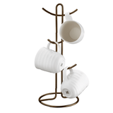 Suporte para Xícaras e Canecas em Aço Café 15,2cm - Ela Decora