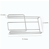Suporte Porta 6 Taças De Encaixar no Armário Cromado - Ela Decora