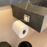 Suporte Porta Papel Higienico de Piatina 3M Cromado - Ela Decora