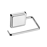 Suporte Porta Papel Higiênico Fixação por Adesivo Cromado 12,5cm - Ela Decora