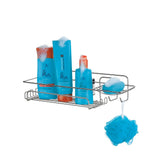 Suporte Porta Shampoo Retangular com Ventosa Cromado - Ela Decora