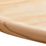 Tábua Bandeja Madeira Pinus Coração - 30 cm - Ela Decora