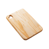 Tábua Madeira Pinus com Detalhe Coração - 30 cm - Ela Decora