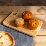 Tábua Madeira Pinus com Detalhe Coração - 30 cm - Ela Decora