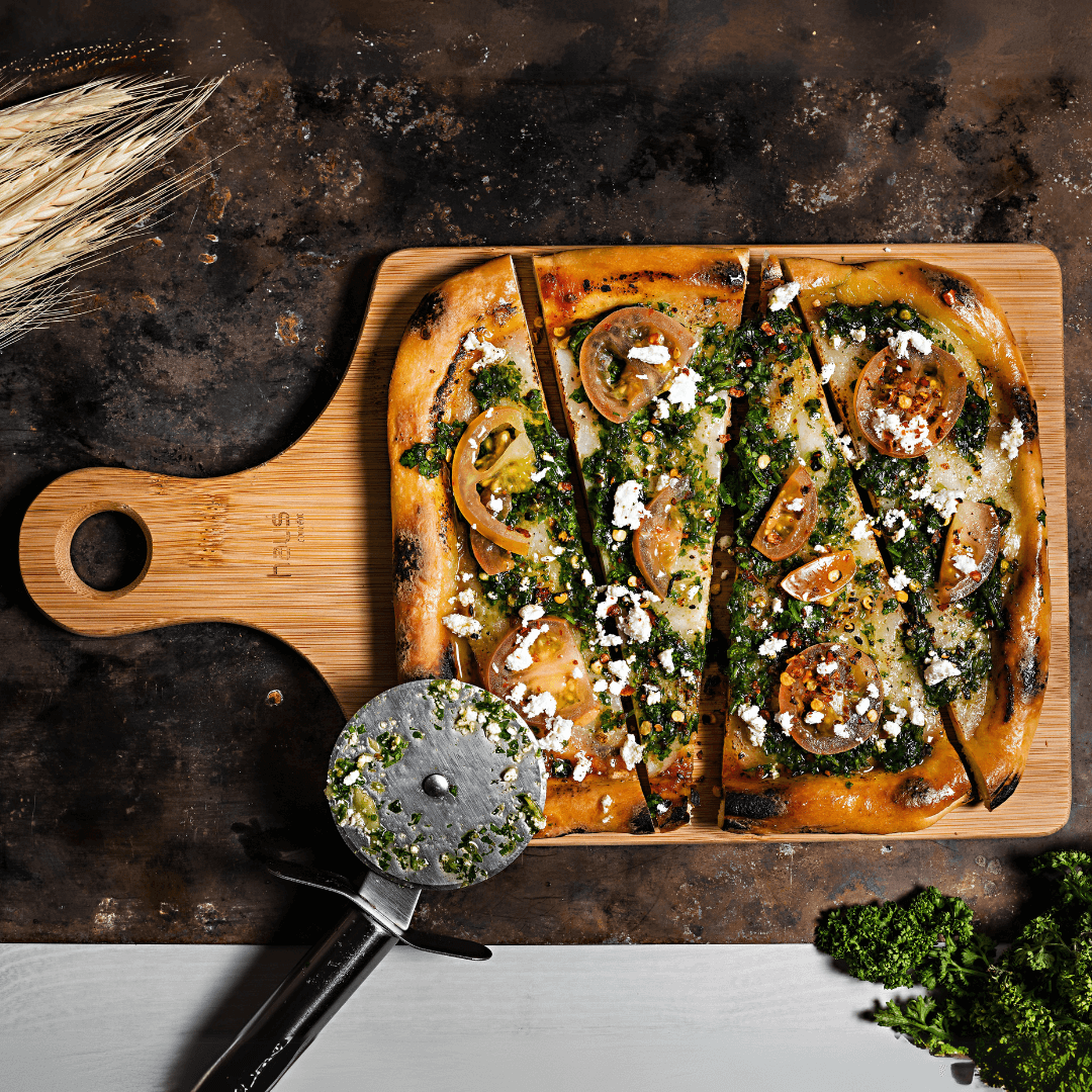 Tábua para Corte em Bambu 39,5cm x 21cm x 1,5cm - Ela Decora