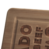 Tábua para Cortes em Bambu 35cm x 18cm - Ela Decora