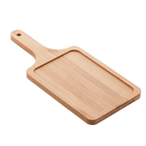 Tábua Para Servir em Bambu com Cabo 50cm x 15cm - Ela Decora