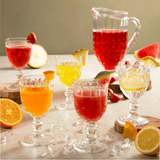 Taça de Vidro Para Vinho Dots - 245 ml - Ela Decora