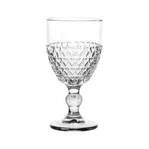 Taça Para Água de Cristal de Chumbo Coração 330ml - Ela Decora