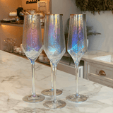 Taça para Champanhe Geometric Furta Cor 27,7cm - Ela Decora