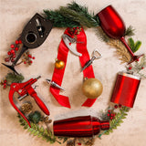 Tampa para Vinho com Abridor de Garrafa Zamac - Ela Decora