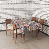 Toalha de Mesa Retangular Azulejo Colorido 200 x 140 - Ela Decora