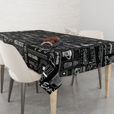 Toalha de Mesa Retangular Expresso 200 x 140 - Ela Decora