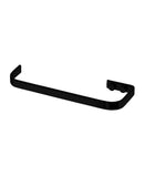 Toalheiro Aberto 22cm Preto Fosco - Ela Decora