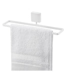 Toalheiro de Lavabo com Fixação Parafuso 25cm x 6 cm x 6 cm Branco Fosco - Ela Decora