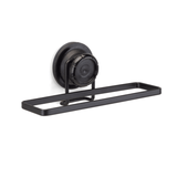 Toalheiro de Lavabo FIxação Sucção Ventosa Preto - Ela Decora
