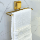 Toalheiro de Rosto com Ventosa Dourado - Ela Decora