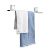 Toalheiro Porta Toalha de Banho de Piatina 3M Cromado 50cm - Ela Decora