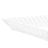 Travessa Cristal de Chumbo Retangular Lys 34cm - Ela Decora