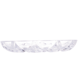 Travessa de Cristal Deli Diamond - 18,5 cm - Ela Decora