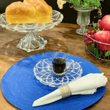 Travessa de Cristal Deli Diamond - 18,5 cm - Ela Decora