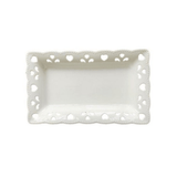 Travessa em Porcelana Branca - 25,4 cm - Ela Decora