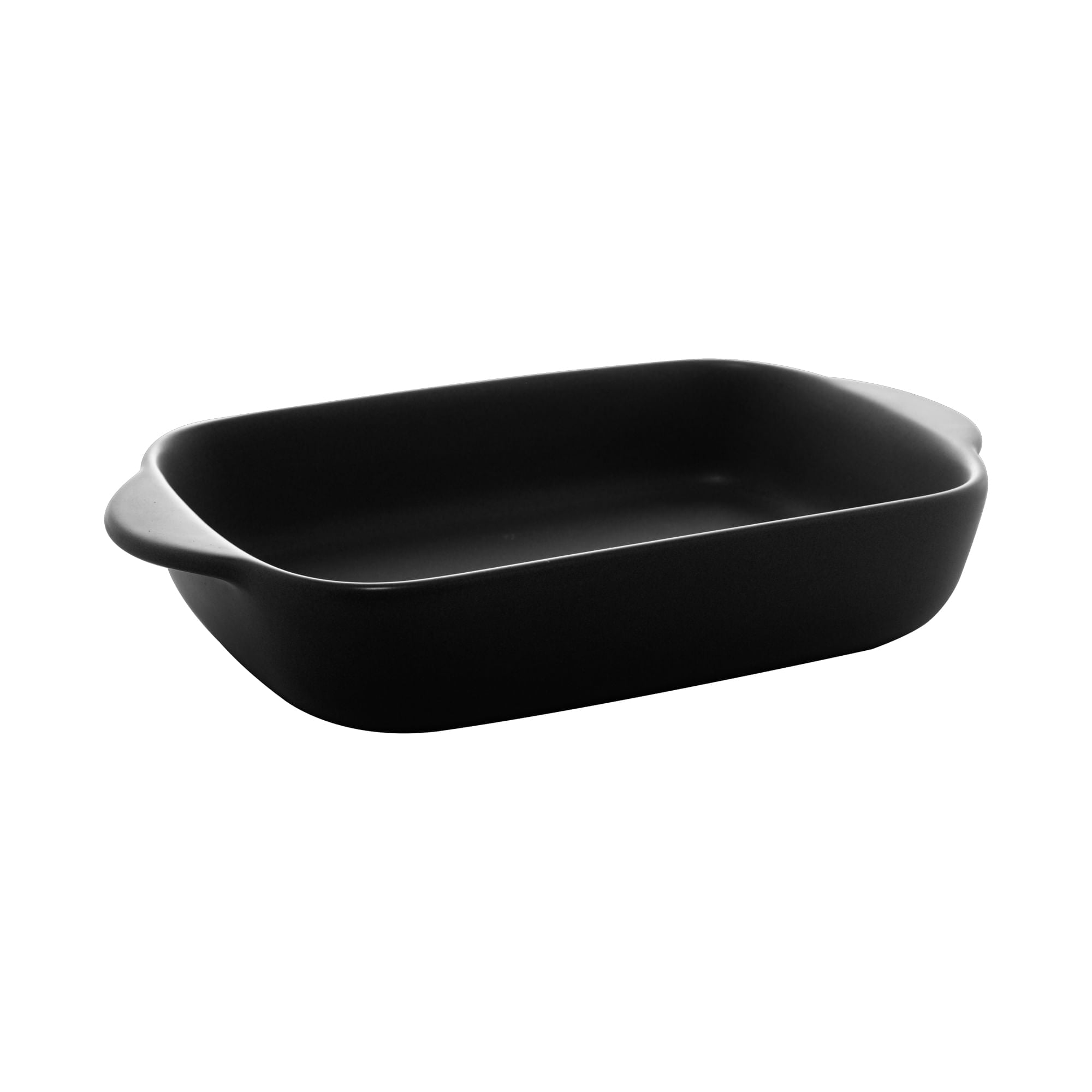 Travessa Forma Porcelana Nordica Preto - 24 cm - Ela Decora