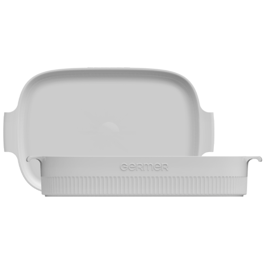 Travessa Retangular Branca 37cm - Ela Decora