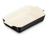 Travessa Retangular Classic Preto 26cm Le Creuset - Ela Decora