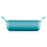 Travessa Retangular Heritage Azul Caribe 19cm Le Creuset - Ela Decora