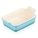 Travessa Retangular Heritage Azul Caribe 19cm Le Creuset - Ela Decora