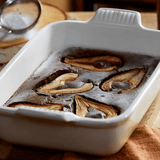 Travessa Retangular Heritage Cerâmica Meringue 19cm Le Creuset - Ela Decora