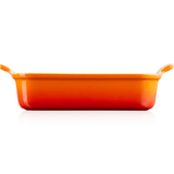 Travessa Retangular Heritage Laranja 19cm Le Creuset - Ela Decora