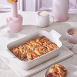 Travessa Retangular Heritage Meringue 26cm Le Creuset - Ela Decora