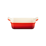 Travessa Retangular Heritage Vermelha 19cm Le Creuset - Ela Decora