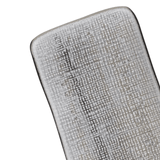 Travessa Retangular Média Juta Dust 27cm - Ela Decora