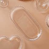 Travessa Cristal de Chumbo Oval Pearl 30cm