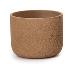 Vaso Cachepot de Cimento Marrom 22,5cm G Mart - Ela Decora