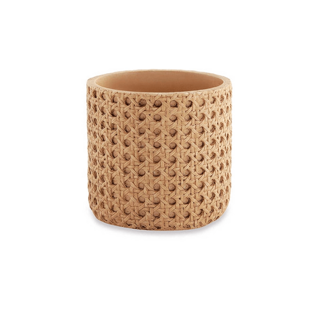 Vaso Cachepot Decorativo em Cimento P 13,5cm - Ela Decora