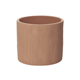 Vaso Cachepot em Cimento Terracota 14cm - Ela Decora