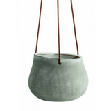 Vaso Cachepot Pendente Off White Em Ceramica (P) - Ela Decora