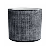 Vaso Cachepot Preto Em Cerâmica - Ela Decora