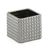 Vaso Cachepot Quadrado 10,5cm - Ela Decora