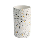 Vaso de Porcelana Decorativo Branco 18cm - Ela Decora