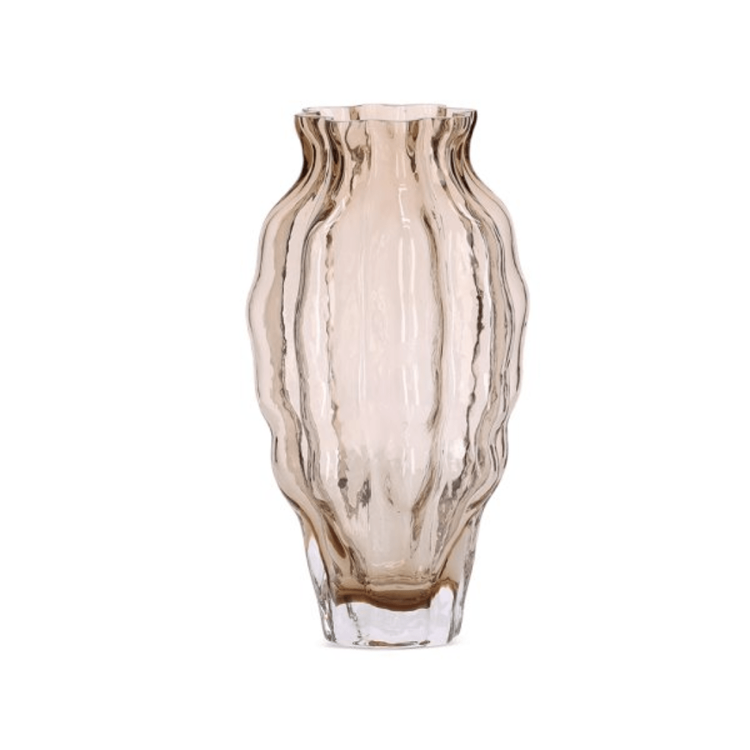 Vaso de Vidro Elegante M 24,5cm - Ela Decora