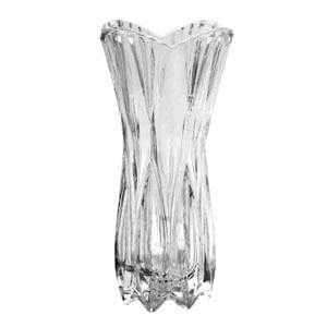 Vaso de Vidro Sodo - calcico Tulipa 30cm x 15cm - Ela Decora