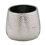 Vaso Decorativo Cromado 15cm - Ela Decora