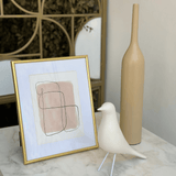 Vaso Decorativo em Cerâmica Marrom 40,5cm - Ela Decora