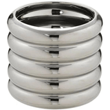 Vaso Decorativo Redondo Cromado 11,5cm - Ela Decora