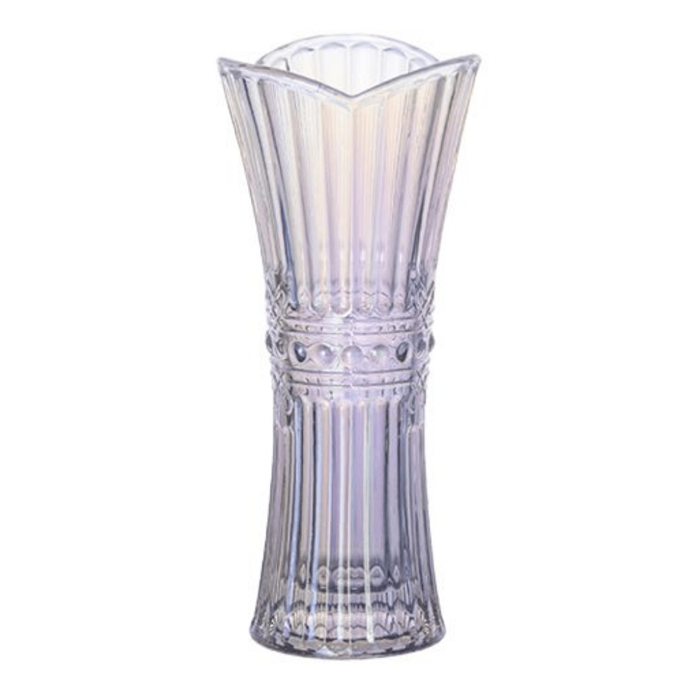 Vaso Floreiro Fratello Solitário em Cristal Ecológico Fruta Cor - 18cm - Ela Decora